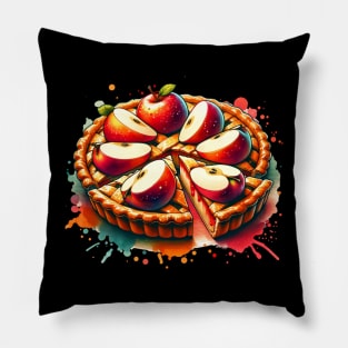 Apple Pie Slice Kawaii Sweet Bake Cafe Pillow