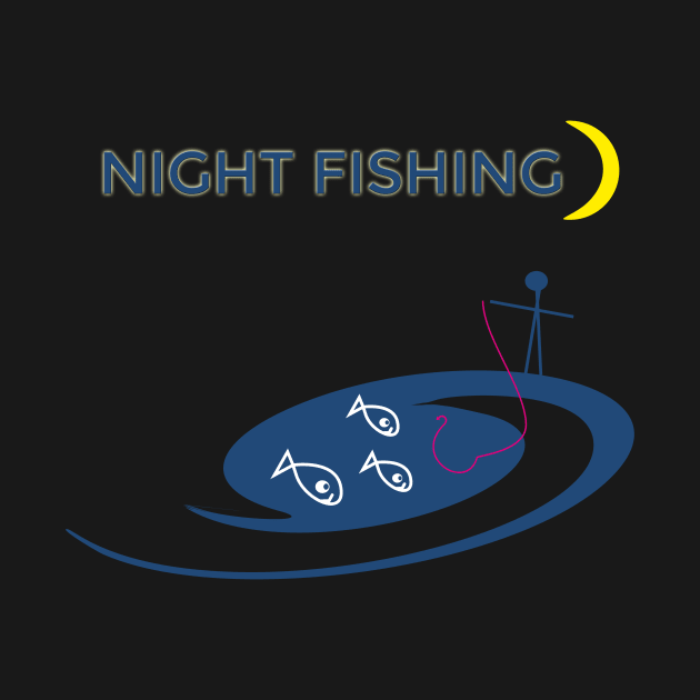 NIGHT FISHING by YellowMadCat