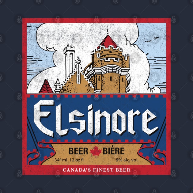 Elsinore Beer - vintage logo by BodinStreet