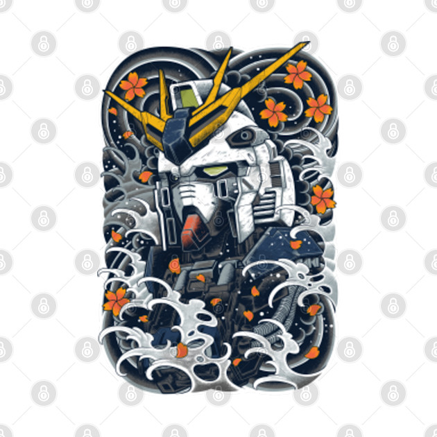 Nu Gundam - Gundam - Phone Case