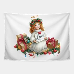 Love Christmas Sublimation Tapestry