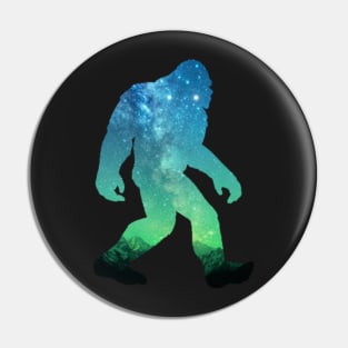 Bigfoot - Northern Lights Pin