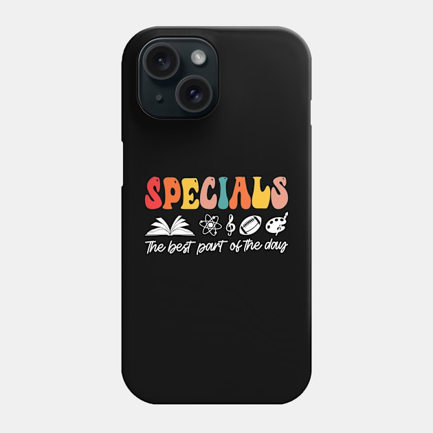 Specials The Best Part Of The Day - Teacher And Students Design Phone Case by BenTee