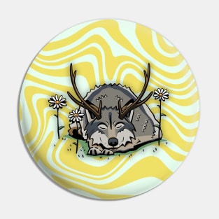 The Antlered Wolf x Summer - Summer Child (Background Version) Pin