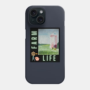 Farm Life & Silo v5 Phone Case