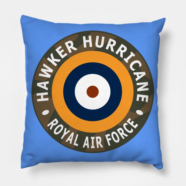 Hawker Hurricane Pillow by Lyvershop