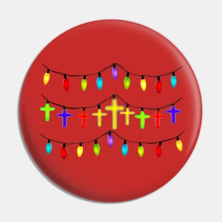 CHRISTMAS CHRISTIAN LIGHTS Pin