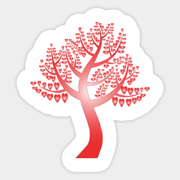 Limited Edition Exclusive Simple Hearts Tree 12 No Background