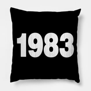 1983 Vintage Pillow