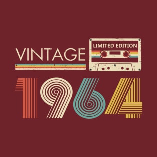 Vintage 1964 Limited Edition Cassette T-Shirt