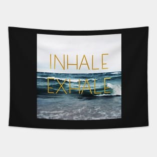 Inhale Exhale Tapestry