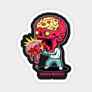 Snack Time  - Necro Merch Magnet