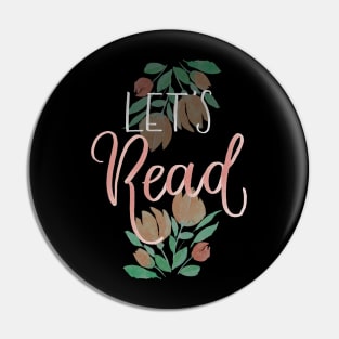 Let´s read! Pin