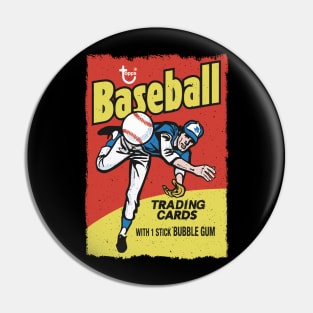 Baseball Trading Cards Pin