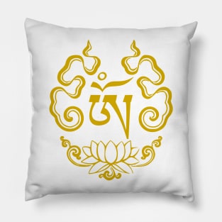 Tibetan OM Pillow