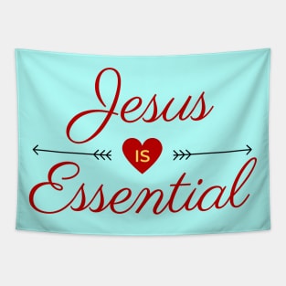 Jesus Is Essential | Christian Saying Tapestry