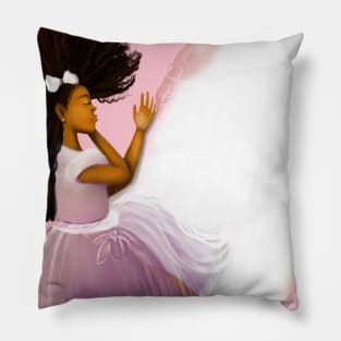 Love Little Black Queens Pillow