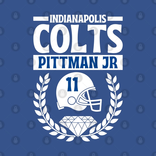 Indianapolis Colts Pittman Jr 11 American Football by Astronaut.co