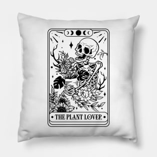 The Plant Lover Tarot Card Pillow