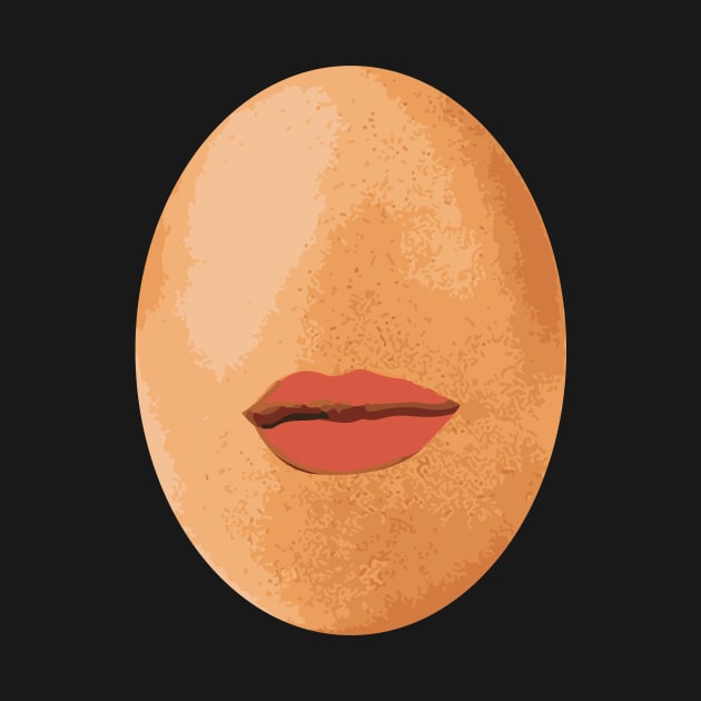 Funny World Record Egg Shirt Color Palette Lips Shirt by chrischrisart