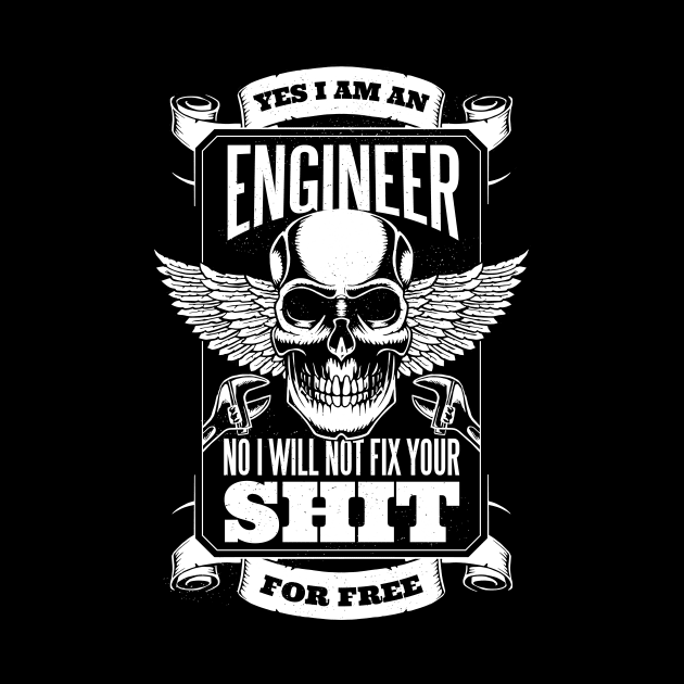Engineer funny quote Design by LR_Collections