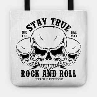 Stay true true love 1980 rock and roll feel the freedom Tote