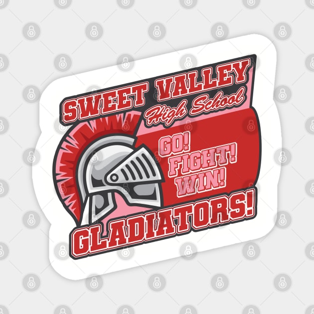 Sweet Valley Gladiators Magnet by Nazonian