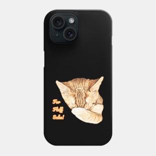 Funny Face Palming Kitty Cat - For Fluff Sake! (FFS) Phone Case