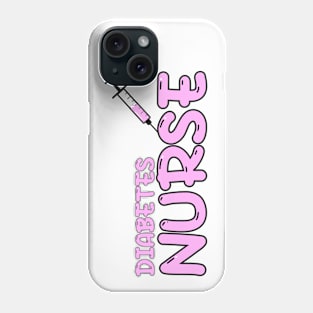 Diabetes Nurse Pink Phone Case