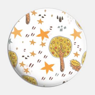 Fall Pattern Pin