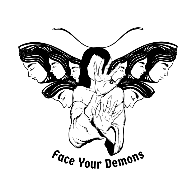 Face Your Demons by Creativity Haven