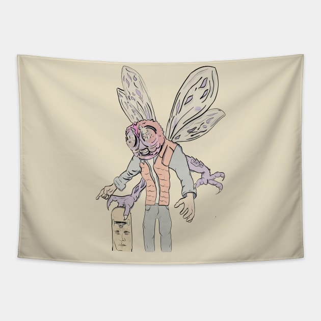 Marty BrundleFly Tapestry by Cinematic Omelete Studios