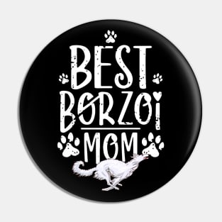 Borzoi Mom Pin