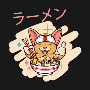Japanese ramen kawaii noodles T-Shirt