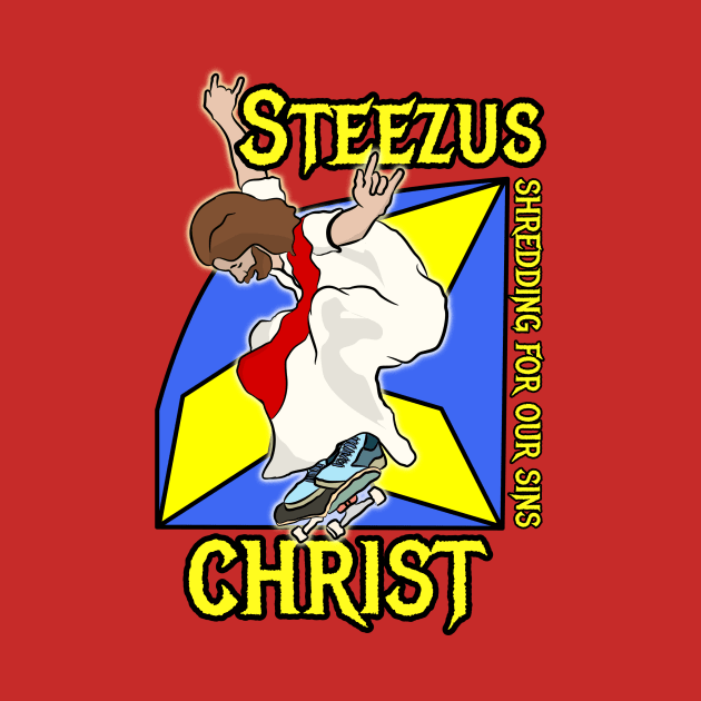 Steezus Christ Jesus shredding for our sins by Captain-Jackson