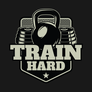 Train Hard: Elevate Your Workouts with Intense Training Sessions T-Shirt