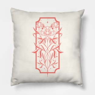 Peony Frame Pillow