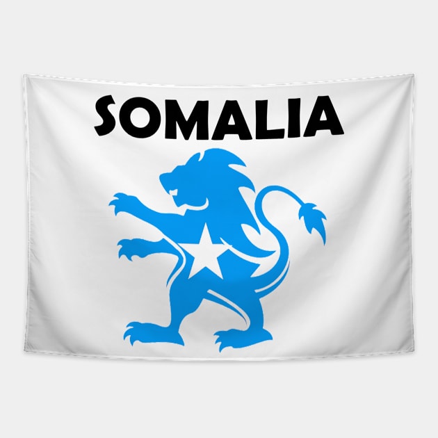 SOMALIA with LION Tapestry by Mohan Styles