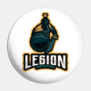 Legion Bodybuilding Pin