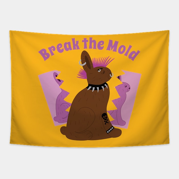 Break the Mold Tapestry by Alissa Carin