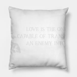 Martin Luther King Quote Freedom Protest MLK Gift Pillow