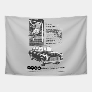 FORD ANGLIA DE LUXE - advert Tapestry