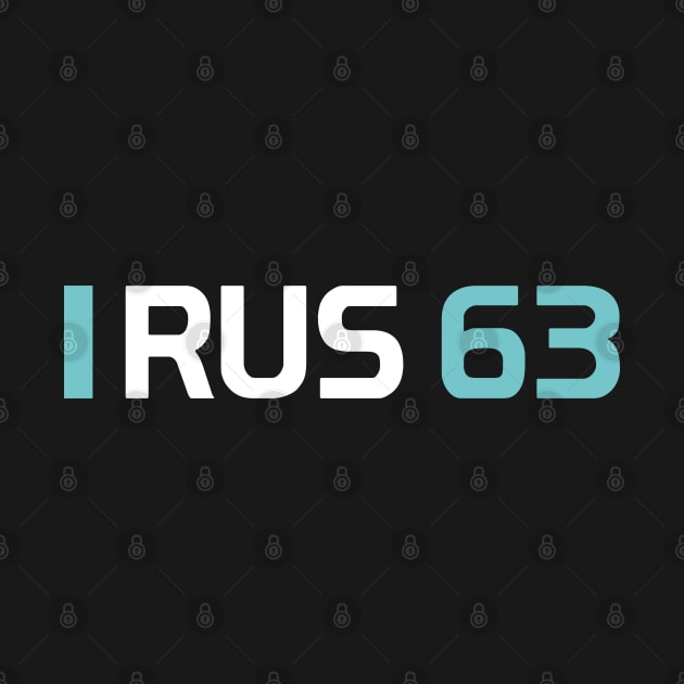 RUS 63 Design - White Text. by Hotshots