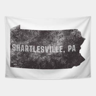 Shartlesville, PA - Map (Distressed) Tapestry