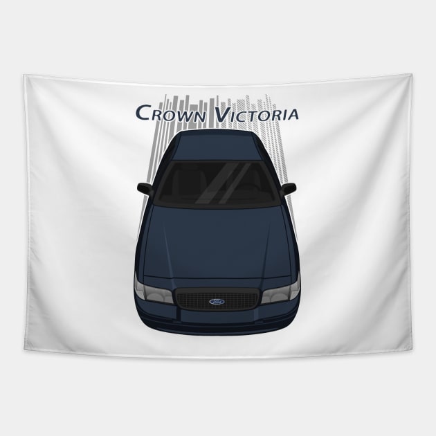 Ford Crown Victoria Police Interceptor - Norsea Blue Tapestry by V8social