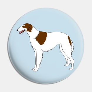 Borzoi Pin