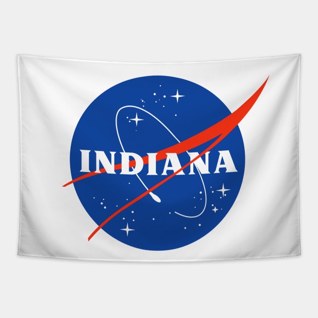 Indiana Astronaut Tapestry by kani