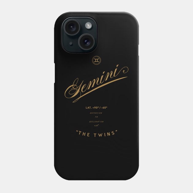 Gemini Phone Case by calebfaires