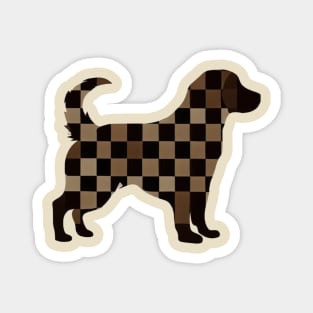 Posh Pooch Monogram Dog Magnet