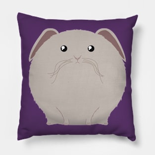 Sfurical round bunny rabbit Pillow